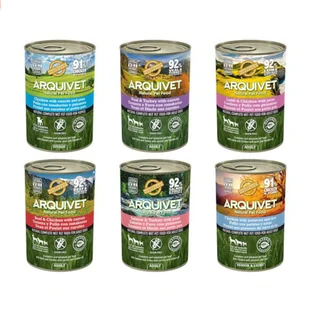 Arquivet mokra karma dla psów mix smaków 6x400g - Mokra karma dla psów - miniaturka - grafika 1