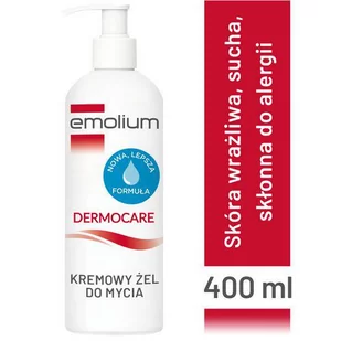 Emolium Dermocare Kremowy żel do mycia 400 ml - Kosmetyki do kąpieli - miniaturka - grafika 1
