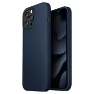 Etui i futerały do telefonów - Uniq etui Lino iPhone 13 Pro Max 6,7" niebieski/marine blue Uni000500 - miniaturka - grafika 1