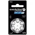 EverActive 6 x baterie do aparatów słuchowych ULTRASONIC IMPLANT HD 675 IMPLANT_HD_675 - Baterie i akcesoria - miniaturka - grafika 5