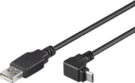 Kable USB - Kabel USB PremiumCord USB-A - microUSB 1 m Czarny (ku2m1f-90) - miniaturka - grafika 1