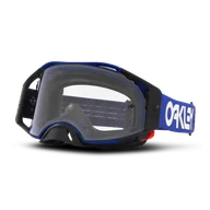 Gogle i okulary motocyklowe - Gogle Cross Oakley Airbrake M Niebieski - miniaturka - grafika 1