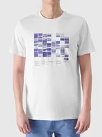 Koszulki męskie - 4F T-shirt męski bawełniany 4FRSS24TTSHM2107-10S Biały Roz. M - miniaturka - grafika 1