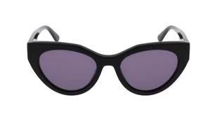 KARL LAGERFELD Okulary przeciwsłoneczne, 001 czarny, rozmiar uniwersalny - Okulary przeciwsłoneczne - miniaturka - grafika 1