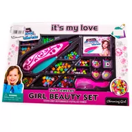 Prace ręczne dla dzieci - Koraliki do włosów ozdobne warkocze + zaplatarka - miniaturka - grafika 1