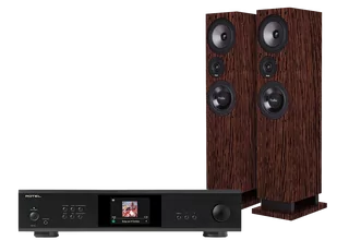 Rotel S14 (czarny) + Response DT8 (orzech) - Zestawy stereo - miniaturka - grafika 1