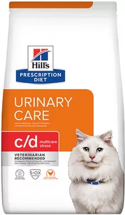 Hills Prescription Diet c/d Multicare Stress Urinary Care z kurczakiem - 2 x 12 kg Dostawa GRATIS! - Sucha karma dla kotów - miniaturka - grafika 1