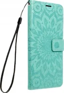 Etui i futerały do telefonów - Kabura MEZZO Book do XIAOMI Redmi Note 14 PRO 5G / 14 PRO PLUS 5G mandala zielony - miniaturka - grafika 1