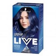 Farby do włosów i szampony koloryzujące - Schwarzkopf LIVE URBAN METALLICS trwała farba do włosów U67 Blue Mercury - miniaturka - grafika 1