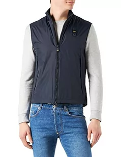 Blauer Męska kurtka przejściowa, bez rękawów, 888, XXXL, 888 niebieski, 3XL - Kurtki męskie - miniaturka - grafika 1