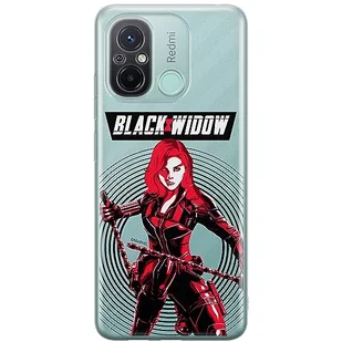 ERT GROUP etui na telefon Xiaomi REDMI 12C/ REDMI 11A, case oryginalny i oficjalnie licencjonowany przez Marvel, wzór Black Widow 008, optymalnie dopasowane, plecki z TPU częściowo przeźroczyste - Etui i futerały do telefonów - miniaturka - grafika 1