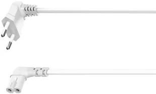 HAMA Euro Mains Lead angled on both side - Kable - miniaturka - grafika 1