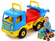 Jeździki dla dzieci - Wader JEŹDZIK PCHACZ 3W1 Mega DUŻA WYWROTKA Auto - miniaturka - grafika 1