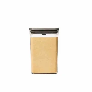 OXO-Pojemnik kwadratowy 4,2l. stalowy, STL - Pojemniki kuchenne - miniaturka - grafika 4