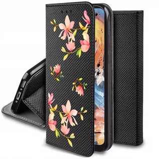 Portfele - Etui do Samsung Galaxy A55 | A55 5G MAGNET WZORY CASE PORTFEL + SZKŁO 9H - grafika 1