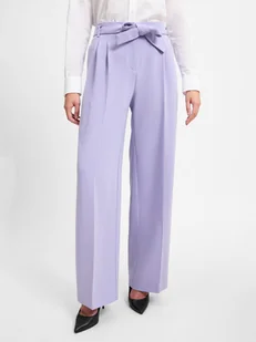 BOSS Spodnie - Tapiana Kobiety lila jednolity, 34 - Spodnie damskie - miniaturka - grafika 1