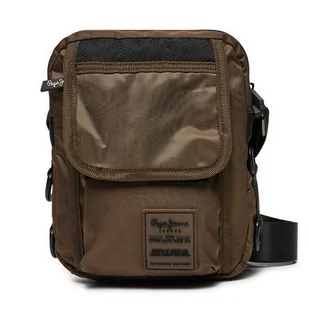 Saszetka Pepe Jeans PM030855 Brązowy - Torby męskie - miniaturka - grafika 1