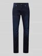 Spodnie męskie - Jeansy o kroju slim fit z 5 kieszeniami - miniaturka - grafika 1