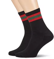 Skarpetki damskie - Urban Classics skarpety męskie, wielokolorowy (Black/Fire Red/Green 01269), 35-38 EU - miniaturka - grafika 1