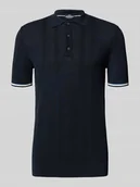 Koszulki męskie - Koszulka polo z wyhaftowanym logo - miniaturka - grafika 1