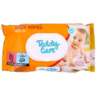 Chusteczki nawilżane Teddy Care 90 szt. - Chusteczki nawilżane - miniaturka - grafika 1