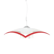 Lampy sufitowe - Lampa wisząca do stylowej kuchni K-1520 ZK5-90 CZERWONY z serii VETRO - miniaturka - grafika 1