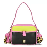 Torebki damskie - Torebka Damska EGO Na Ramię Listonoszka Pojemna Skóra Naturalna Kolorowa - miniaturka - grafika 1