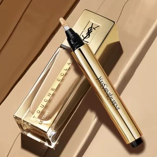 Yves Saint Laurent Touche Éclat Le Teint długotrwały makijaż rozjaśniający skórę SPF 22 odcień BR50 Cool Honey 25 ml - Podkłady do twarzy - miniaturka - grafika 3