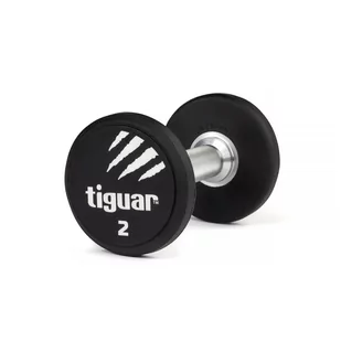 Tiguar Hantla stała tiguar 2 kg TI-WHPU0020 - Hantle i ciężarki - miniaturka - grafika 1