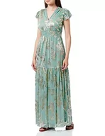 Sukienki - Sukienka damska Naf Naf, niebieski, 42 - miniaturka - grafika 1