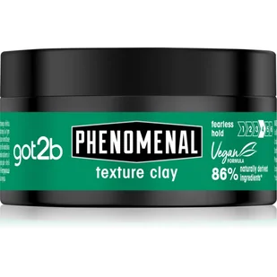 Schwarzkopf Phenomenal Texturizing Clay Modelująca pasta do włosów 100 ml - Kosmetyki do stylizacji włosów - miniaturka - grafika 1