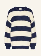 Swetry damskie - Ichi Sweter Ihdayana blau - ICHI - miniaturka - grafika 1