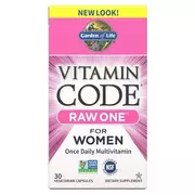 Witaminy i minerały - ﻿Garden of Life - Vitamin Code RAW ONE, Multiwitaminy dla Kobiet, 30 vkaps - miniaturka - grafika 1
