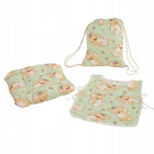 Torby szkolne - 79926 ZESTAW PRZEDSZKOLAKA PODUSZKA WOREK FARTUCH - miniaturka - grafika 1