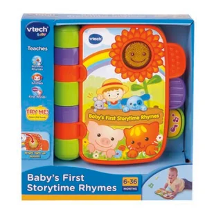 Vtech Moje Pierwsze rymowanki WMVTEI0U7060518 - Zabawki interaktywne dla dzieci - miniaturka - grafika 1