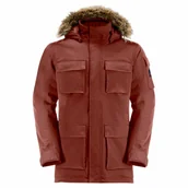 Kurtki męskie - Męska parka Jack Wolfskin GLACIER CANYON PARKA intense rust - S - miniaturka - grafika 1