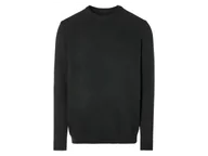 Swetry męskie - LIVERGY® Sweter męski z grubej dzianiny (S (44-46), Czarny) - miniaturka - grafika 1