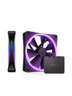 Wentylatory komputerowe - NZXT F140 RGB DUO 2-pack & RGB Controller - Black - Chłodzenie do obudowy - 140 mm - 36 dBA - miniaturka - grafika 1