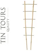 Pozostałe akcesoria do uprawy roślin - 10 szt. PODPORA BAMBUSOWA DRABINKA 90 cm - miniaturka - grafika 1