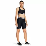 Spodnie sportowe damskie - Damskie kolarki treningowe Under Armour UA HG Authentics 8in Short - czarne - UNDER ARMOUR - miniaturka - grafika 1
