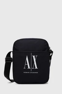 Armani Exchange saszetka kolor granatowy 952337 CC124 - Torby męskie - miniaturka - grafika 1