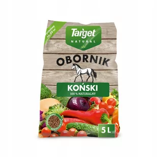 Obornik Koński granulowany - EKO nawóz 5 l TARGET - Nawozy ogrodnicze - miniaturka - grafika 1