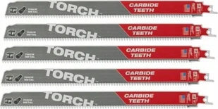 Milwaukee MILWAUKEE BRZESZCZOT DO PIŁY SZABLASTEJ 300 TCT TORCH /5szt. - Brzeszczoty - miniaturka - grafika 1