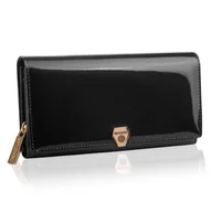 Portfele - Duży czarny portfel betlewski skórzany rfid - miniaturka - grafika 1