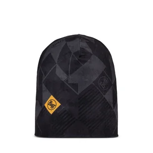 Dwustronna czapka unisex Buff Ecostretch Beanie micor graphite - ONE SIZE - Czapki męskie - miniaturka - grafika 1