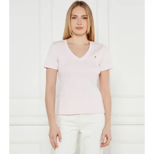 Tommy Hilfiger T-shirt CODY Slim Fit - Koszulki i topy damskie - miniaturka - grafika 1