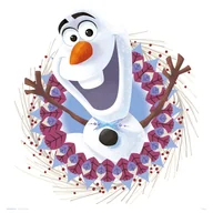 Zabawki kreatywne - Drukuj 30X30 Cm Disney Frozen Olaf - miniaturka - grafika 1