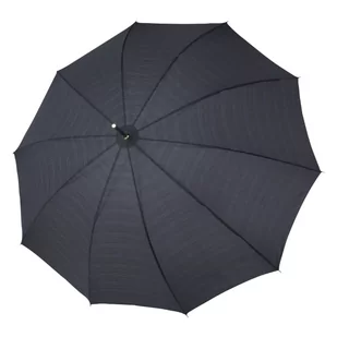 Parasol męski długi Doppler Fiber Stockholm, kratka - Parasole - miniaturka - grafika 1