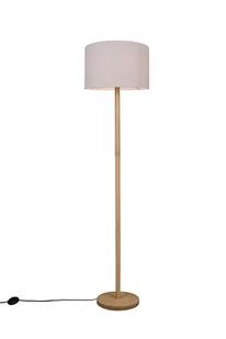 Trio Korba 401200101 lampa stojąca podłogowa 1x60W E27 drewno - Lampy stojące - miniaturka - grafika 1
