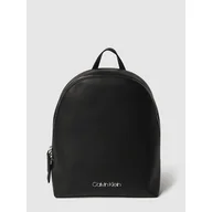 Plecaki - Plecak z imitacji skóry - CK Calvin Klein - miniaturka - grafika 1